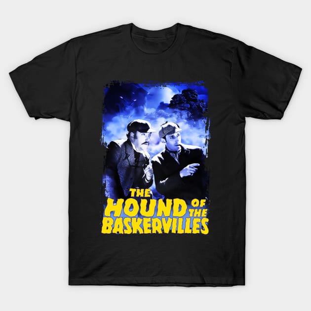 Basil Rathbone The Hound Of The Baskervilles T-Shirt by HellwoodOutfitters